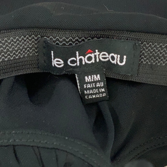 LE CHATEAU | Strapless Halter Bubble Mini Dress - Picture 5 of 7